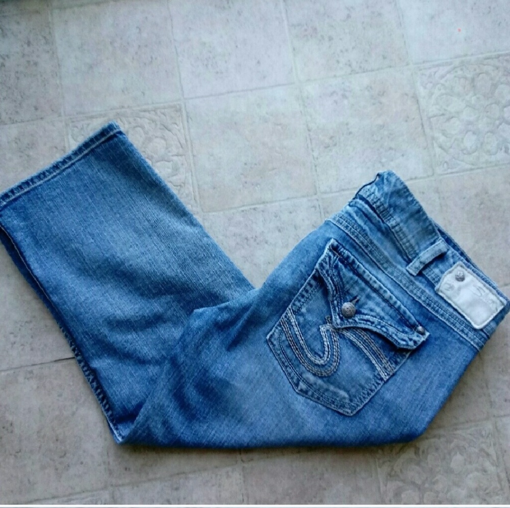 Silver McKenzie Capri